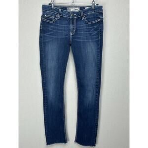 BKE Denim WOMENS SIZE 26 R 28” Inseam Low Rise Payton Skinny Jeans Blue